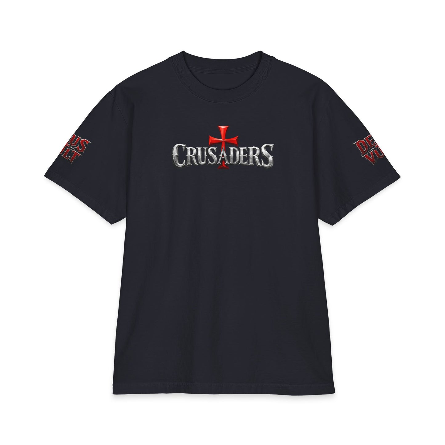 Psalm 144:1 Crusaders Heavyweight Tee
