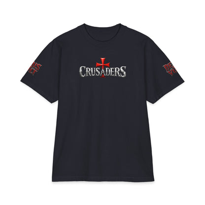 Psalm 144:1 Crusaders Heavyweight Tee