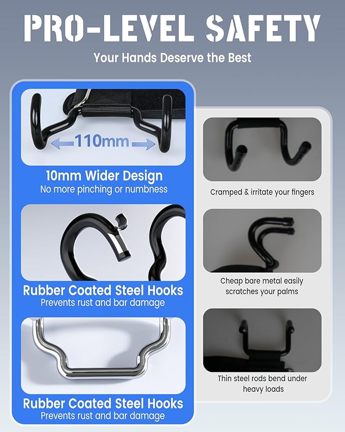 NEW Upgrade Heavy-Duty Lifting Hooks