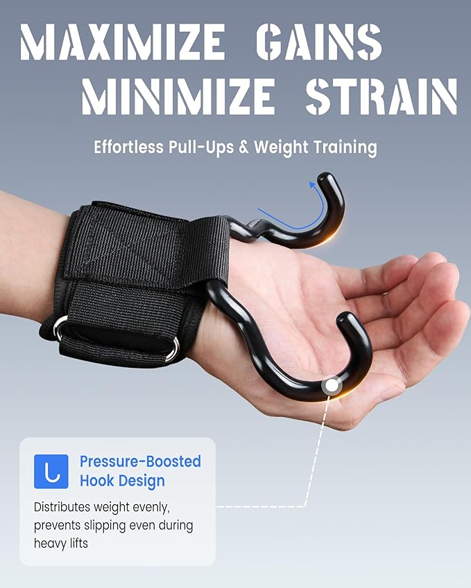 NEW Upgrade Heavy-Duty Lifting Hooks