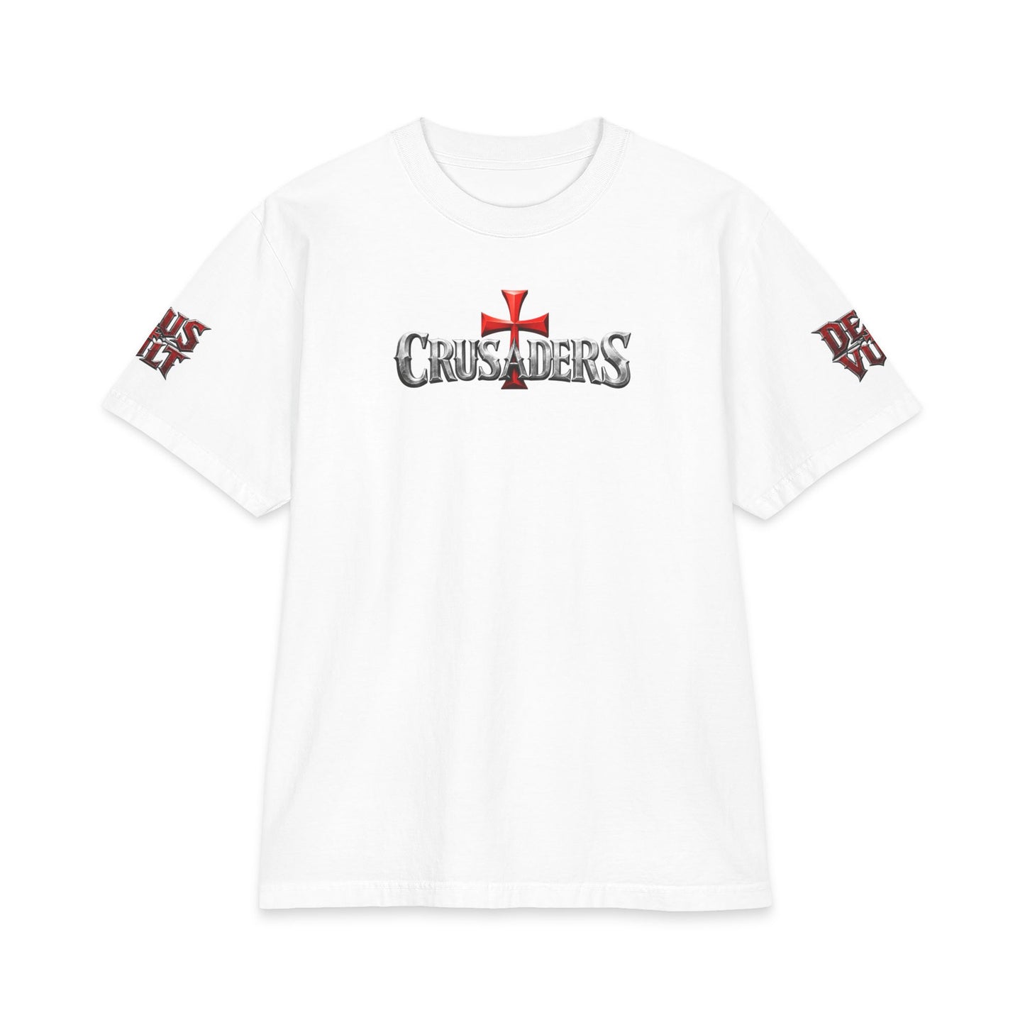 Psalm 144:1 Crusaders Heavyweight Tee