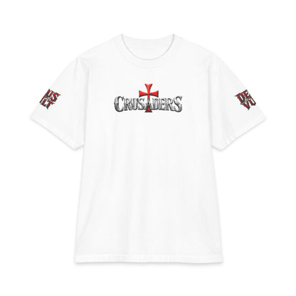 Psalm 144:1 Crusaders Heavyweight Tee