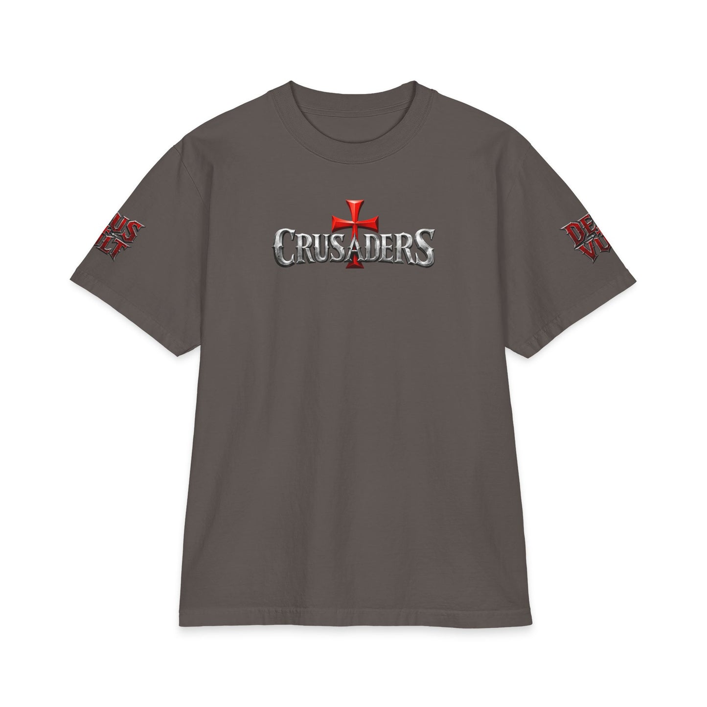 Psalm 144:1 Crusaders Heavyweight Tee