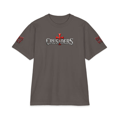 Psalm 144:1 Crusaders Heavyweight Tee