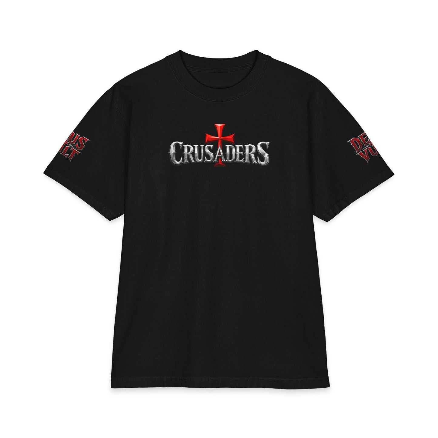 Psalm 144:1 Crusaders Heavyweight Tee