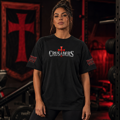Psalm 144:1 Crusaders Heavyweight Tee